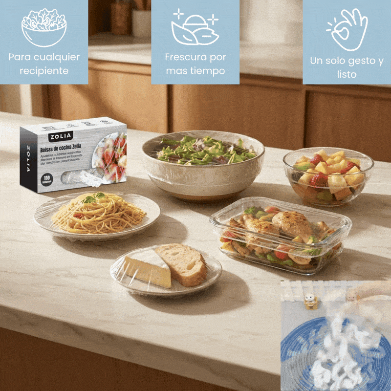 Zolia FreshBag™ - La forma más sencilla de cuidar tu comida